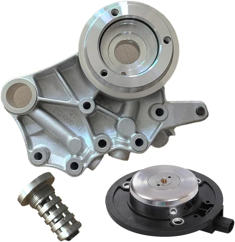 YRMST Camshaft Bridge Bracket Adjuster Magnet Solenoid Valve Compatible with VW Golf Jetta Pasha, A3 A4 A5 A6 1.8/2.0T 06H103144J 06H109257A 06L109259A 06J103166A 06H109257C - Image 1